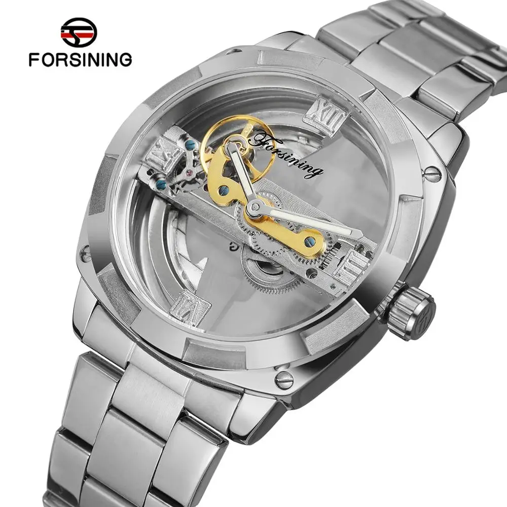 

Forsining Watch Factory Price High Quality Gold Famous Brand Forsining Mechanical Automatic Men WristWatches Relogio Masculino, 6-color