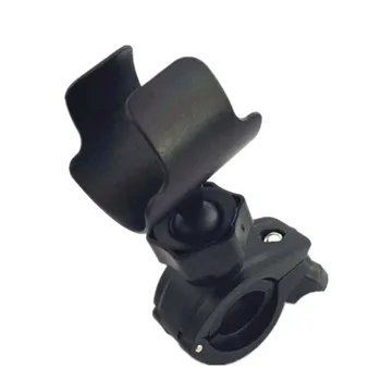 Torch Clip Mount Bicycle Front Light Bracket Flashlight Holder 360°Rotation