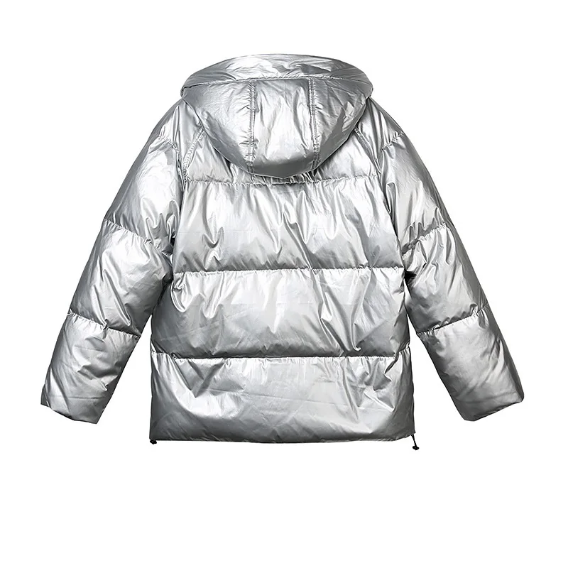 
100% Nylon Down Jacket Men Padded Parka Jacket 