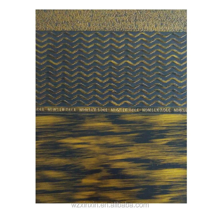 
Rubber sheet for shoe sole 