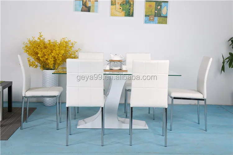 Cheap Modern Dining Room Glass Dining Set - Buy Glass Dining Set,Dining