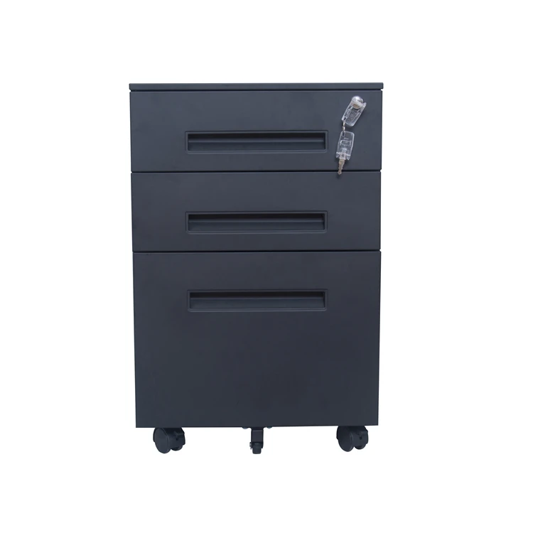 Office Vertical Steel Movable Storage Filing Cabinet