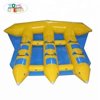 

Inflatable Flying Fish Fly Towable 6 Persons Slide Sled Banana Boat Water