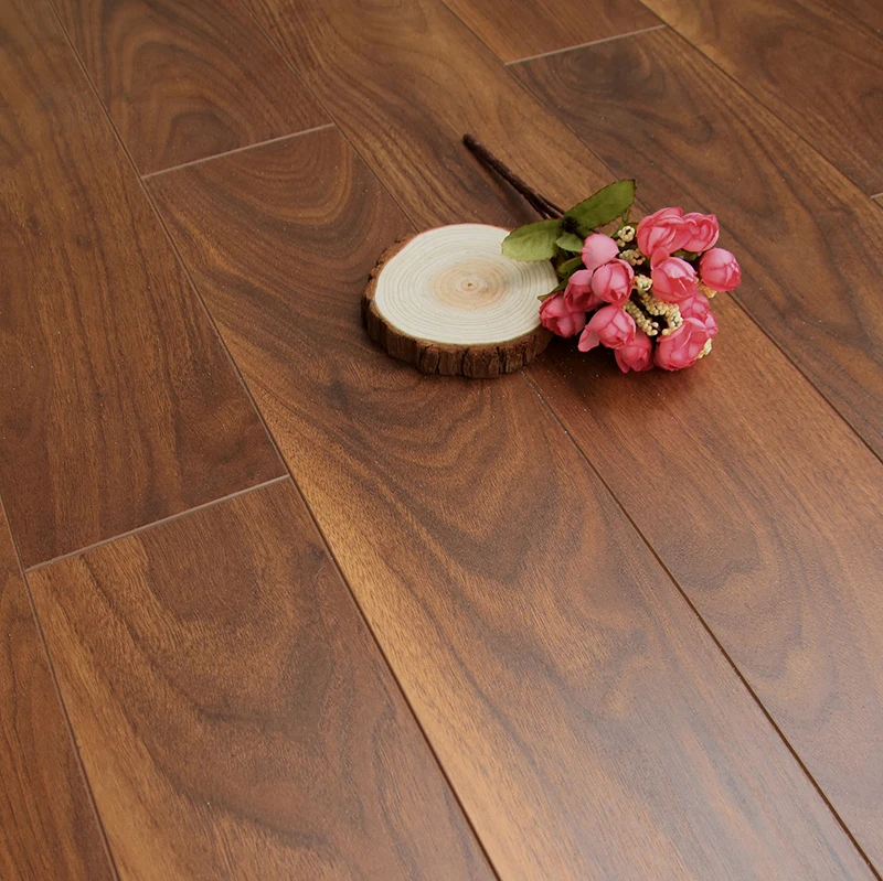 12mm Ac4 Wood Texture Surface Grey Color Oak Hardwood Laminate