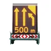 Outdoor traffic safety self-diagnosis high quality variable message led sign