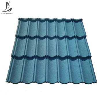 materials coated stone building aluminum decorative plate construction houses colorful residence storm villa larger roof earthquake tile roofing