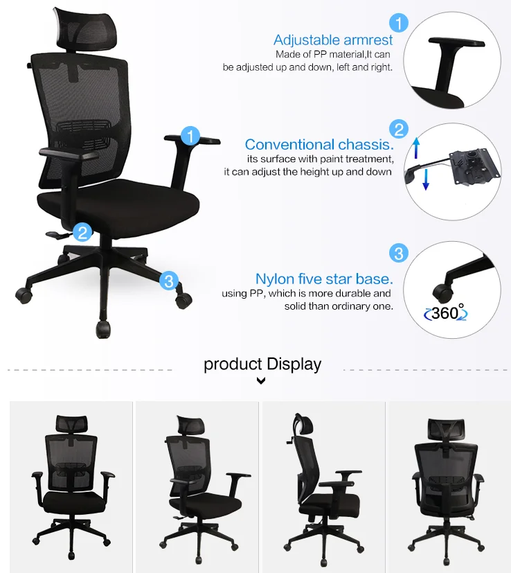 2018 Black Executive Office Chair Specifications Office Boss Chair