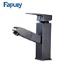 Fapully Black bathroom faucets pull out faucets mixer bath taps sanitary ware