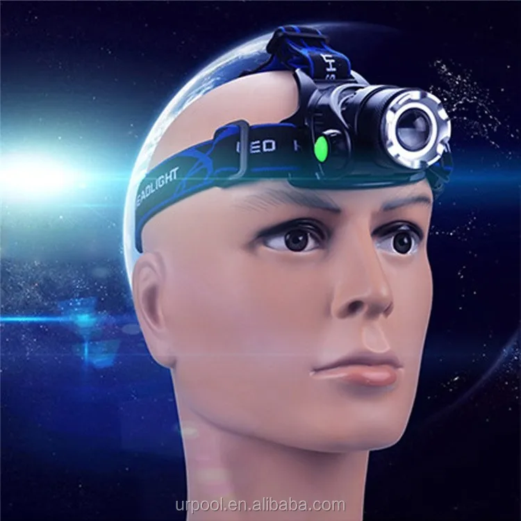 led head lamp with head strap powerful headlamp 10w led light