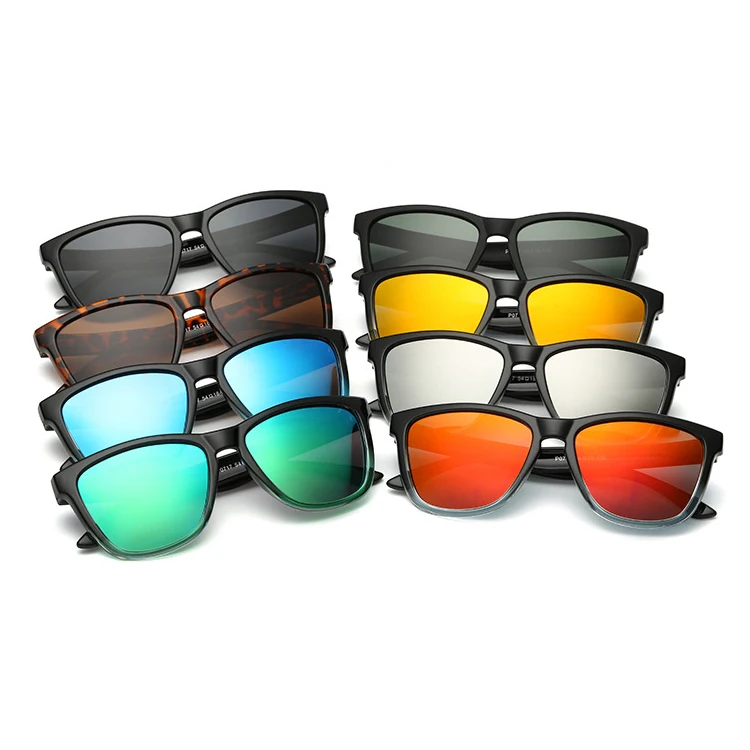 

Summer color plastic wholesale brand polarized sunglasses with TAC lens gafas de sol, Brown demi/red,grey,brown,blue,black,etc