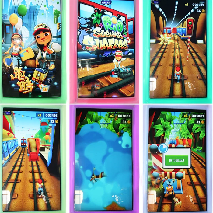Máy chơi game điện tử chạy bằng xu Subway Surfer/Máy chơi game đổi thưởng Subway Surfers/Máy chơi game Subway Surfer để bán