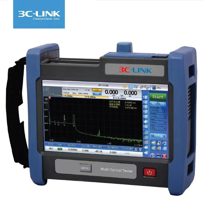 Ftth Network Fiber Optic Otdr Sm Mm Otdr Machine For Fiber Optical Test