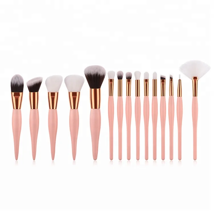 

trending products amazon 2018 brow pencil private label cosmetics pink makeup brush in shenzhen