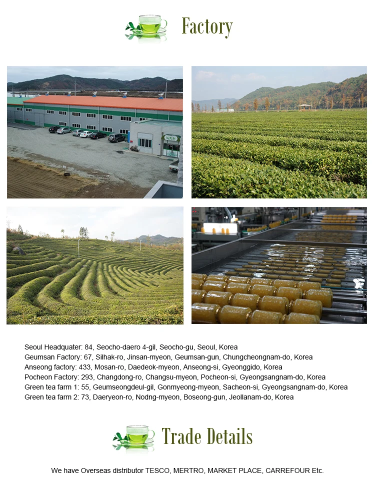 Three Sizes Skin Whitening Honey Lemon Tea Wholesale Price Most Popular