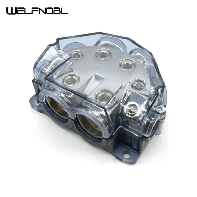 Power Distribution Block Car Audio Manufacturer Metal Gauge 2 0ga Input