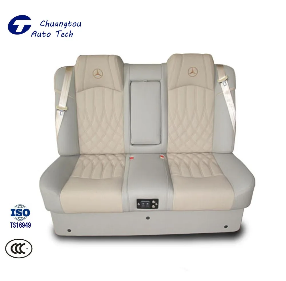 
CTZY026 Auto Back Row Seat Luxurious Adjustable Leather Auto Power Back Row Seat 