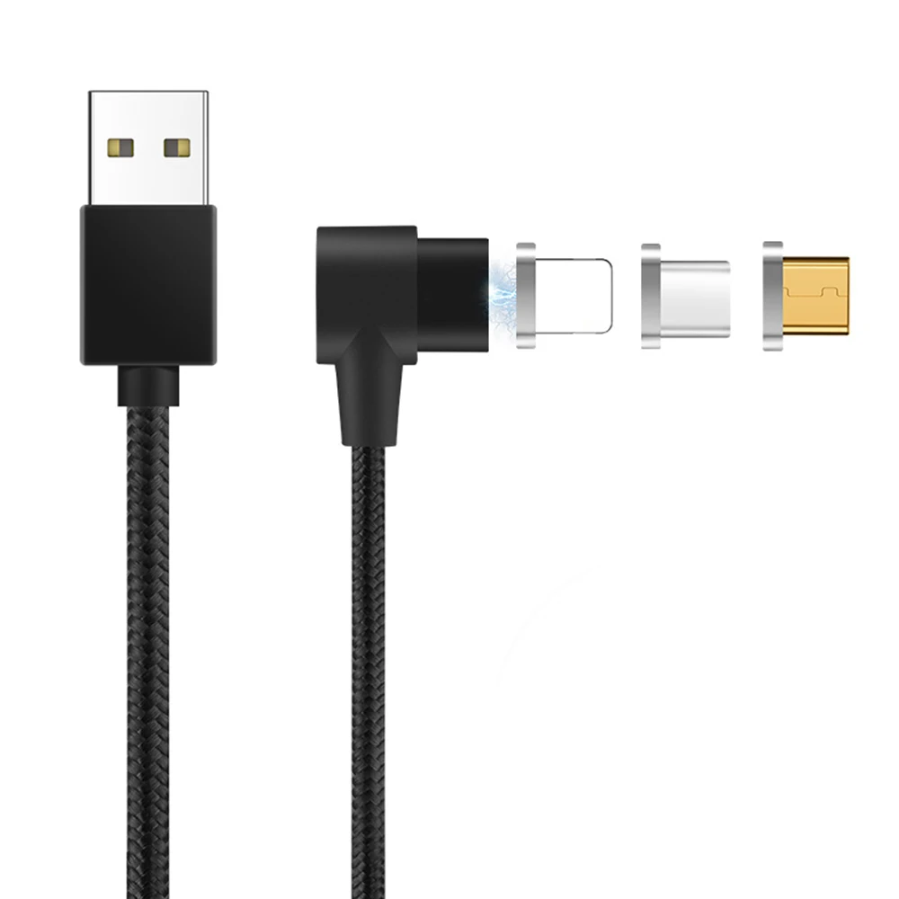 

Metal 2.4A Magnetic Charging Usb Data Cable Mobile Charger for iPhone 7 Plus, Black/red/gold/sliver/gery/rose gold