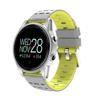 

2.5D Tempered Glass Metal Case OLED Colorful Screen R13 Smartwatch with Heart Rate Monitor Blood Oxygen Blood Pressure