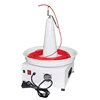 Cheap small size and light weight cable take up machine working with wire stripping machine