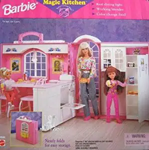 barbie kitchen playset mixer