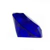 100mm Sapphire Blue Big wedding gift crystal souvenir hanging lighting pendant X-mas tree decoration Crystal Diamond Paperweight