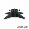 Green Plastic Christmas Tree Stand for Different Areas