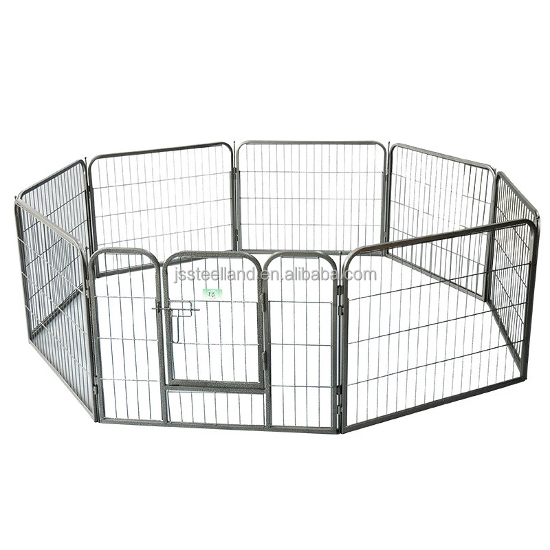 8 pannels heavy duty wire mesh dog exercise enclosure