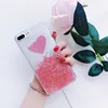 Funny interesting Design Love Heart Soft TPU cell mobile phone case bags back cover for iPhone 6 7 8 plus 6plus 7plus X