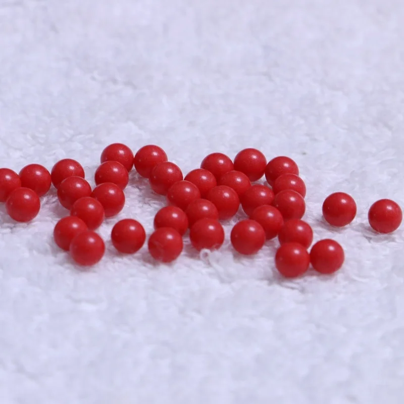 small solid plastic balls