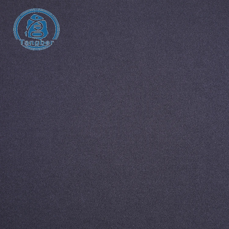 top selling outdoor sportswear black micro polyester spandex interlock fabric for garment