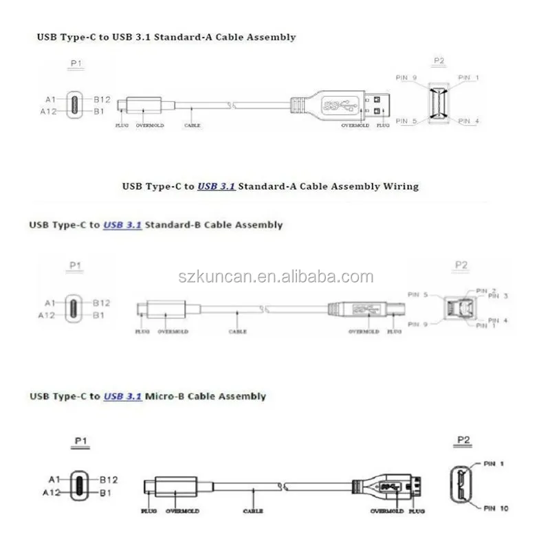 usb type c to usb 3.0 a male cable usb 3.1 type c cable support usb type c to usb 3.0 a male cable usb 3.1 type c cable support, Wiring diagram
