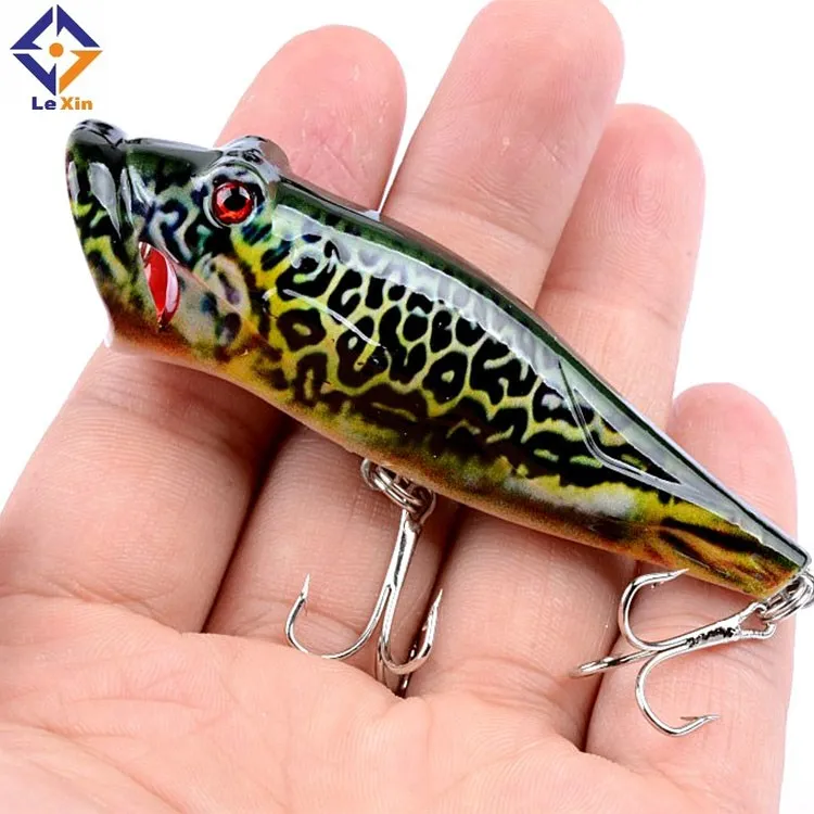 

Fishing Lures Popper Wobbler Hard Bait Fly Fishing Fishing Tackle, Five color