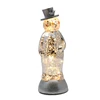 Christmas decoration acrylic figure 3D battery operated led christmas snowman outdoor