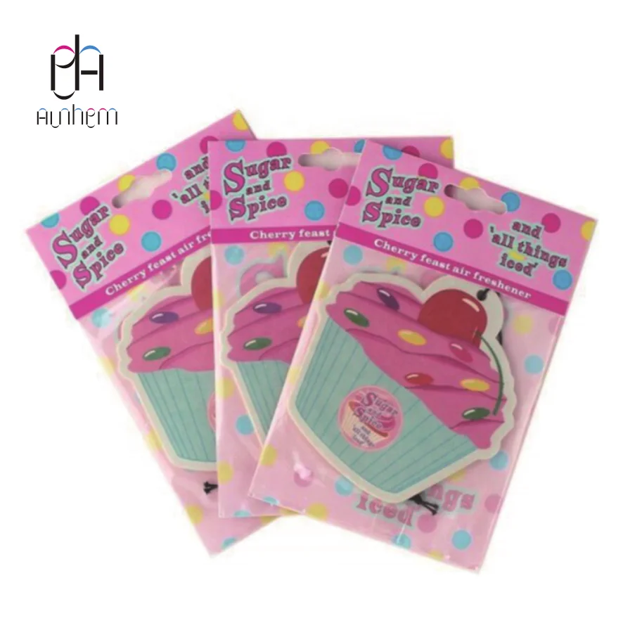 
Wholesale Customized design logo Paper car air freshener for auto different shapes and scents hanging paper, M-1008 