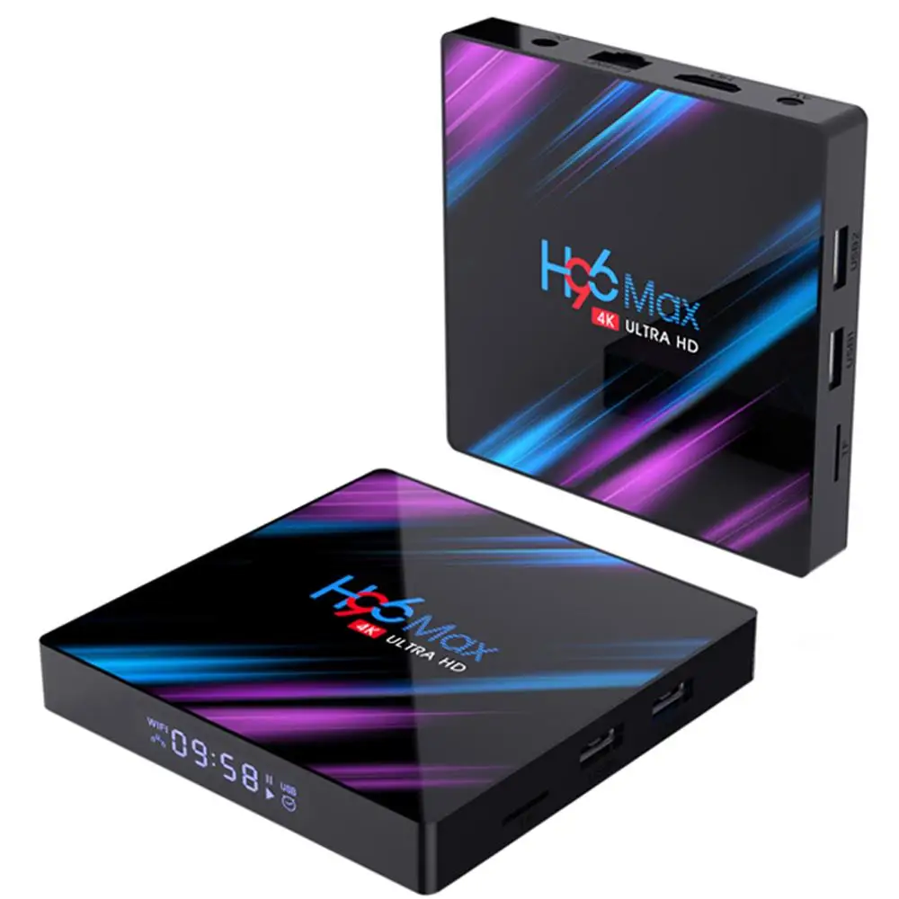 

Original H96 Android 9.0 H96 MAX box 4G RAM 64G ROM RK3318 2.4G /5GWIFI l for android H96 tv box