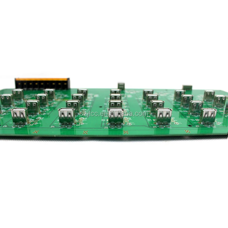 

36 Port Charge and Sync USB HUB PCBA for Ipad Carts, Customized