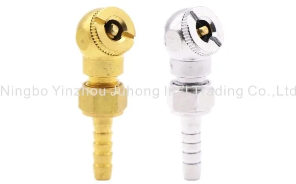 Kex Solid Brass Closed Ball Foot Tire Inflator Chuck (1/4 Inch FNPT)-878249