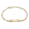 2018 China Wholesale Gold-Color Baby Bracelets & Bangles For Children Bracelet Heart Pattern Baby Products Kids Jewelry