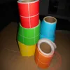 Plain color thermal transfer self-adhesive label