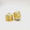 civil bulb base E26 brass nickel plated lamp holder E26 E27 free solder lampholder E26 brass socket E26 lamp holder