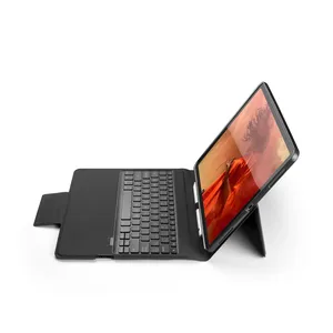 Bluetooth wireless 12.9 inch keyboard case for new ipad pro