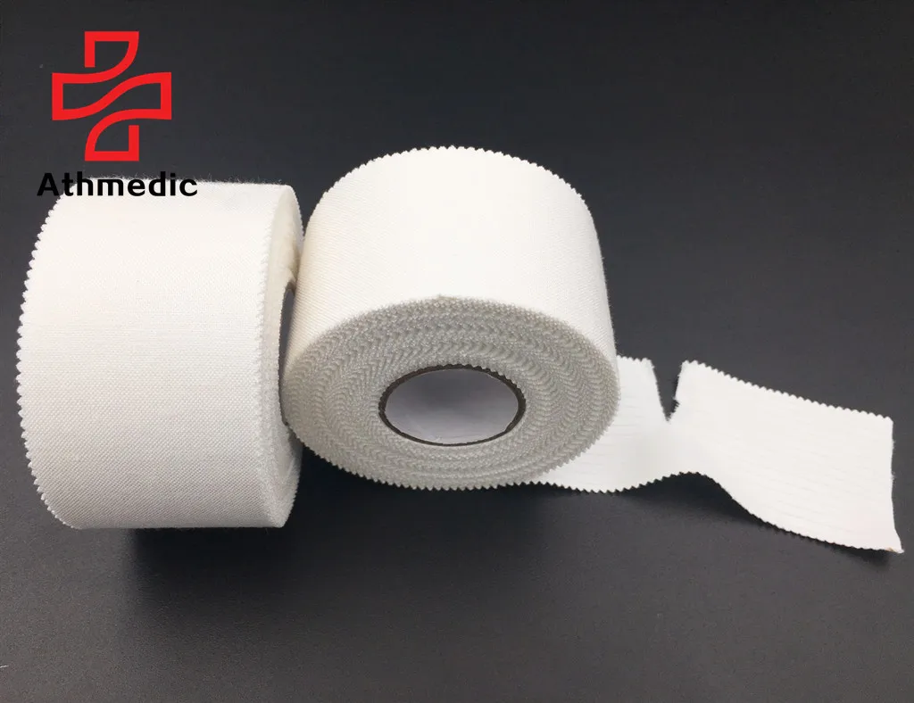 

2021 Athmedic tear athlete Strappal Zinc Oxide Cheap Strappal Sport Elbow Support Tape 3.8cm rayon Strapping Support