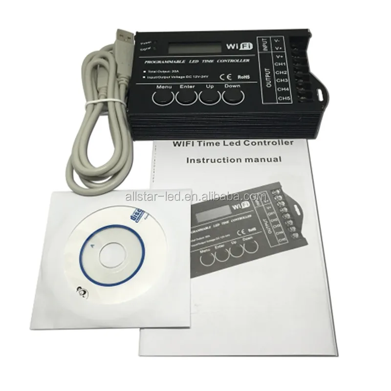 TC421 WiFi Programmable LED Time Controller