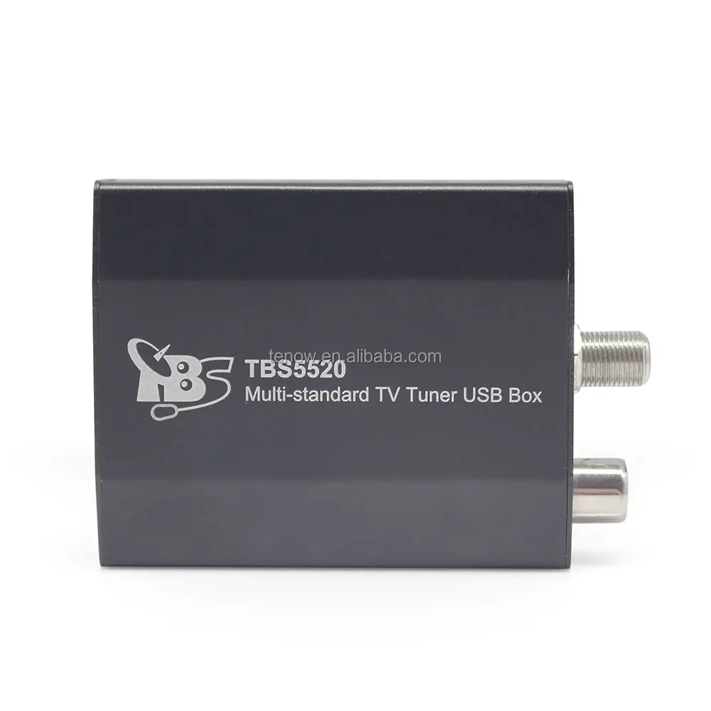 

TBS5520 Multi-standard External TV Tuner USB Box for IPTV Streaming, Black