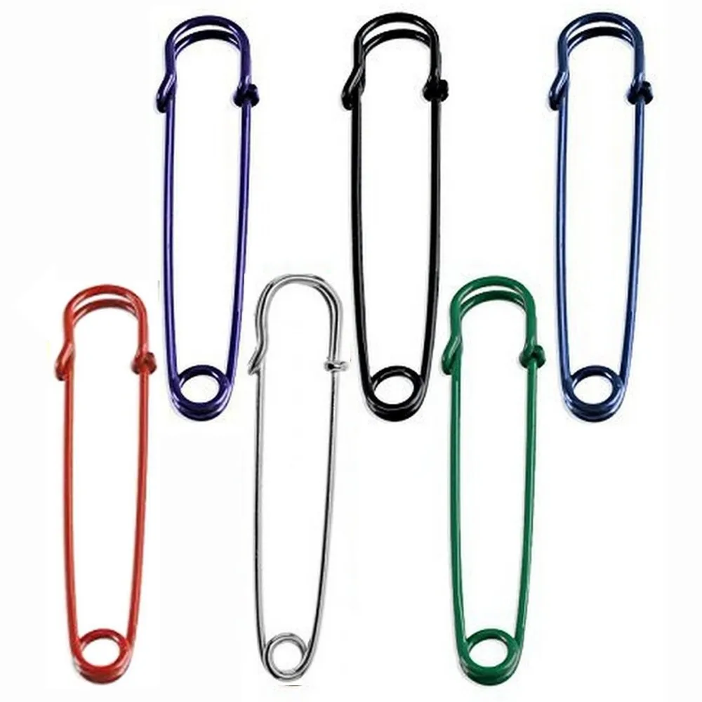 Heavy Duty Giant Safety Pins In A Box Container,Large,Extra Strong