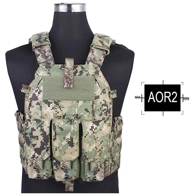 Emersongear Tactical Modular Vest With Airsoft 094k M4 Mag Combat