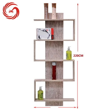 Free Standing Shampoo Display Rack Design For Barber Shop