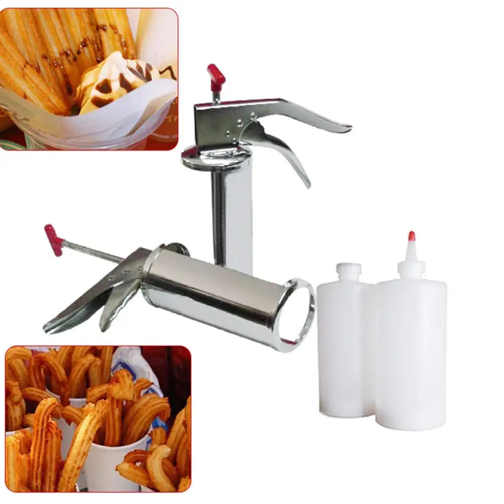 Buy Zinnor New 1L Manual Donuts Churrera Churros Filler Filling Machine