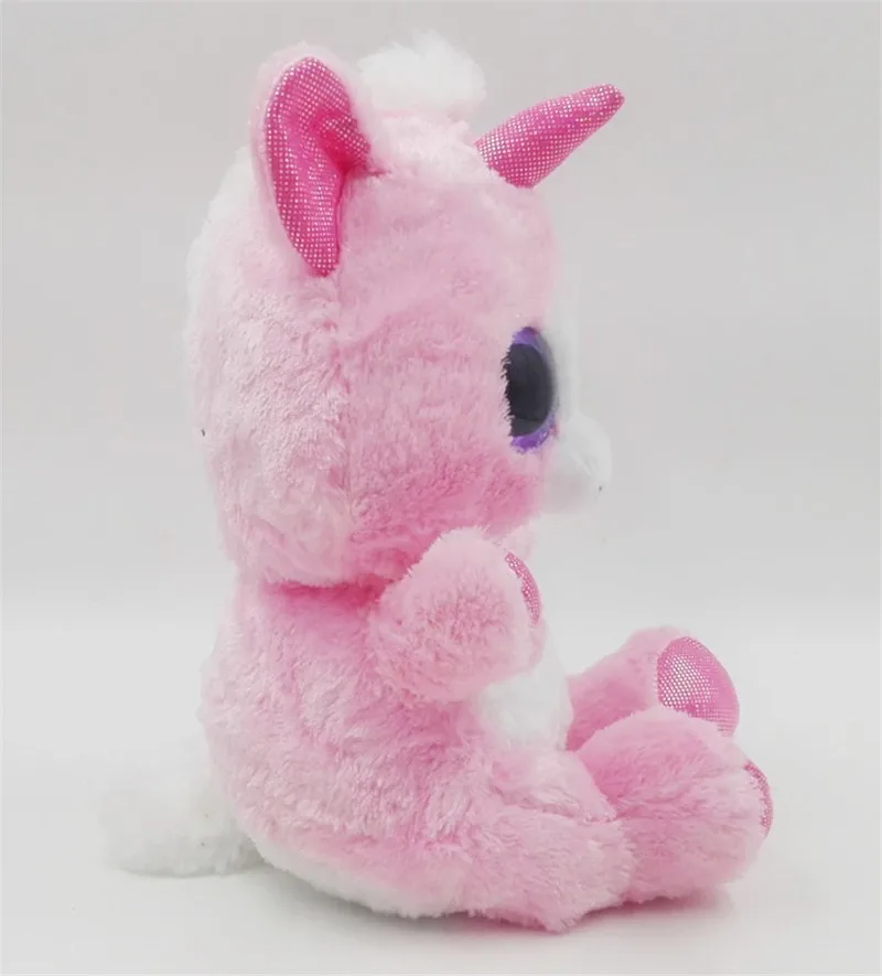 pink plush unicorn