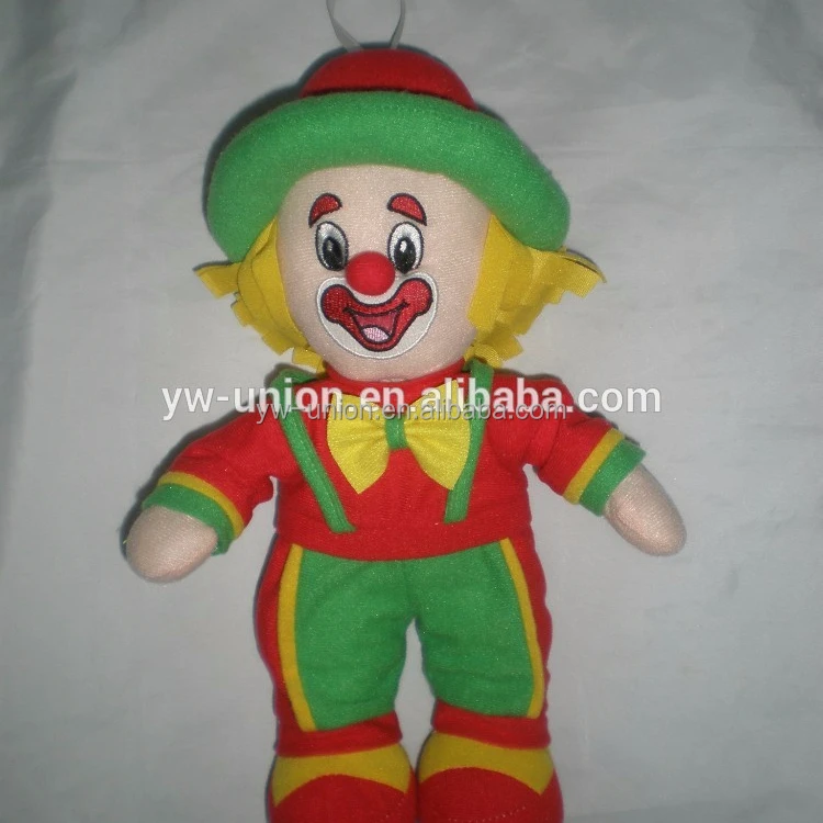 plush clown dolls